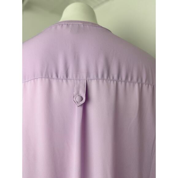 Torrid Harper 3/4 Sleeve Blouse Lavender Size 3X (22/24) - Picture 4 of 6